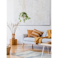 Asiatic Muse Stripe Rug Blue