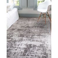 Asiatic Mist Luxe Abstract Rug Silver Mix