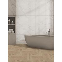 Arthouse Pack Of 10 Wood Natural Peel & Stick Floor Tiles