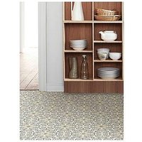 Floor Pops Pack Of 10 Antico Peel & Stick Floor Tiles