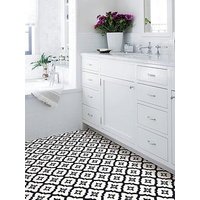 Floor Pops Pack Of 10 Comet Peel & Stick Floor Tiles