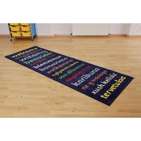 Welcome Runner Classroom Carpet